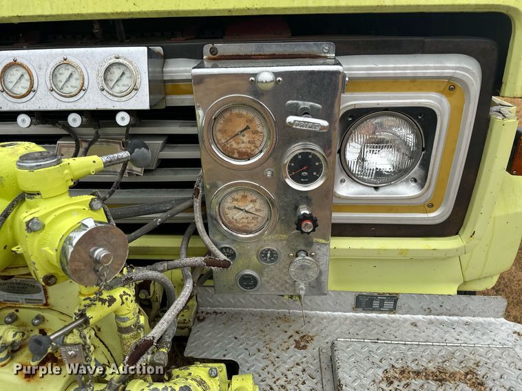 image for item DX3738 1975 Chevrolet C65 pumper fire truck