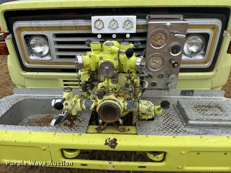 image for item DX3738 1975 Chevrolet C65 pumper fire truck