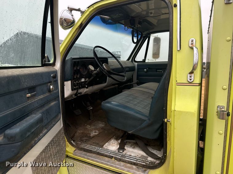 image for item DX3738 1975 Chevrolet C65 pumper fire truck