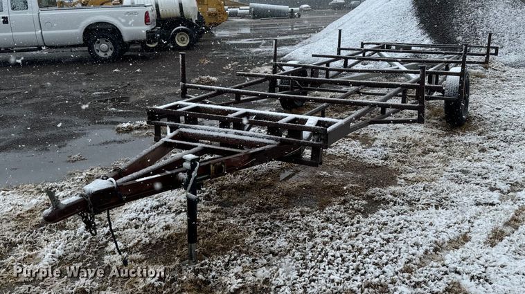 image for item DX3757 Shop built pipe trailer