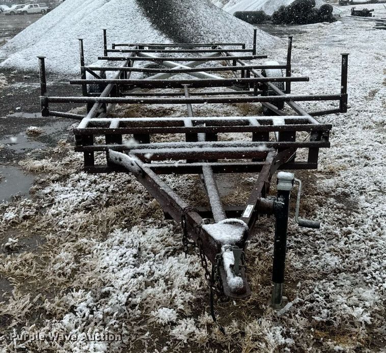 image for item DX3757 Shop built pipe trailer