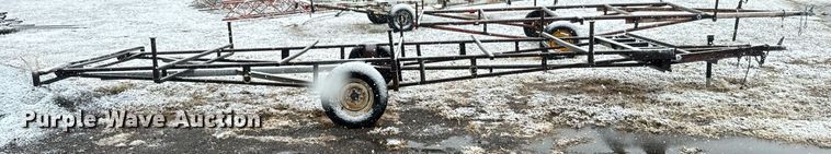 image for item DX3757 Shop built pipe trailer
