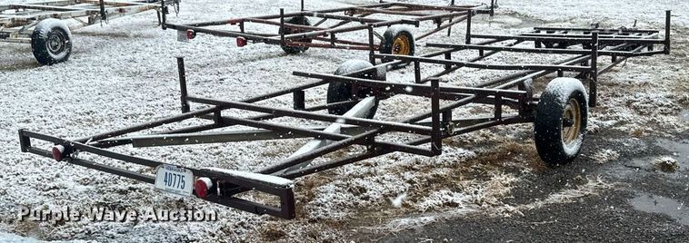 image for item DX3757 Shop built pipe trailer