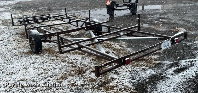 image for item DX3757 Shop built pipe trailer