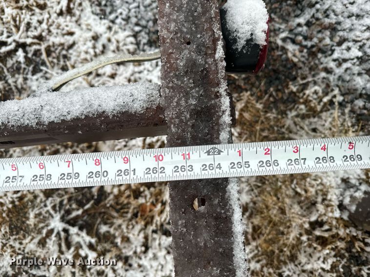 image for item DX3757 Shop built pipe trailer