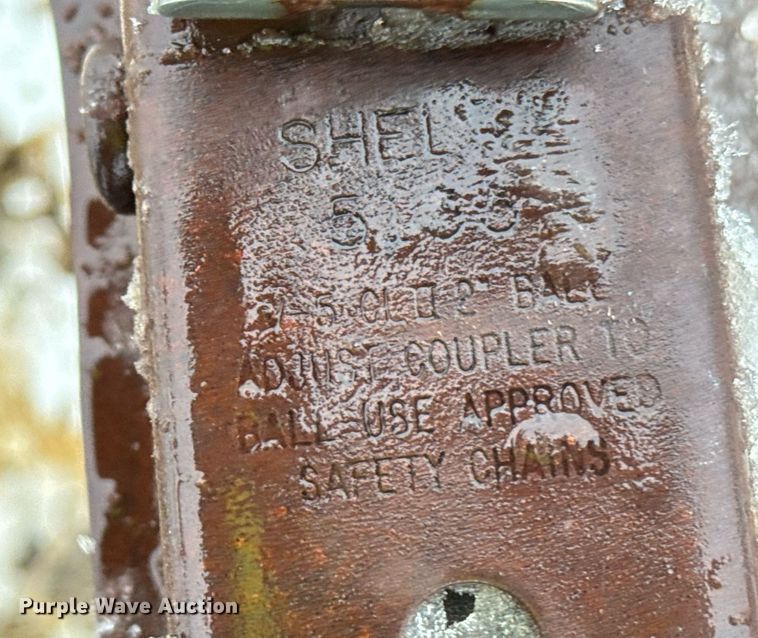 image for item DX3757 Shop built pipe trailer