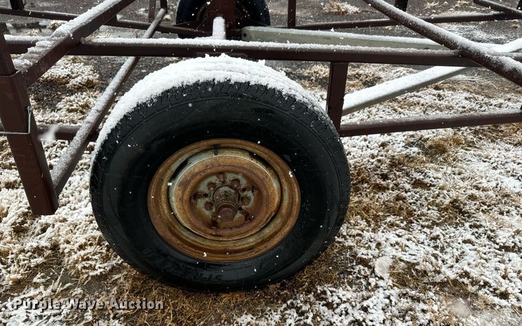 image for item DX3757 Shop built pipe trailer