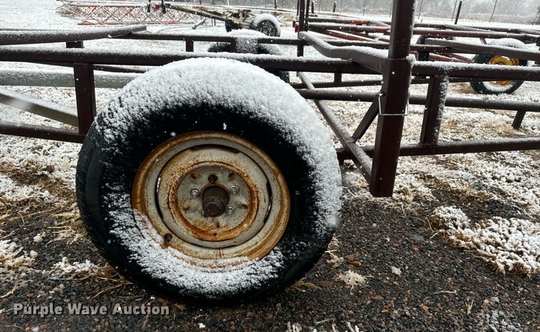 image for item DX3757 Shop built pipe trailer