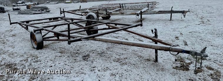 image for item DX3758 Shop built pipe trailer