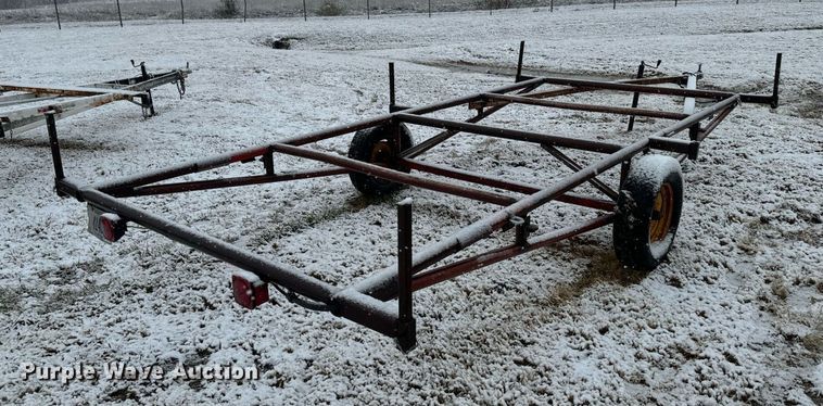 image for item DX3758 Shop built pipe trailer