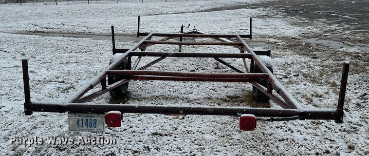 image for item DX3758 Shop built pipe trailer