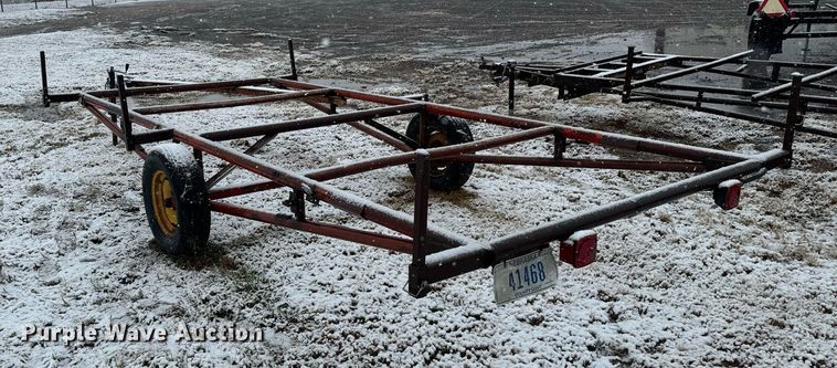 image for item DX3758 Shop built pipe trailer