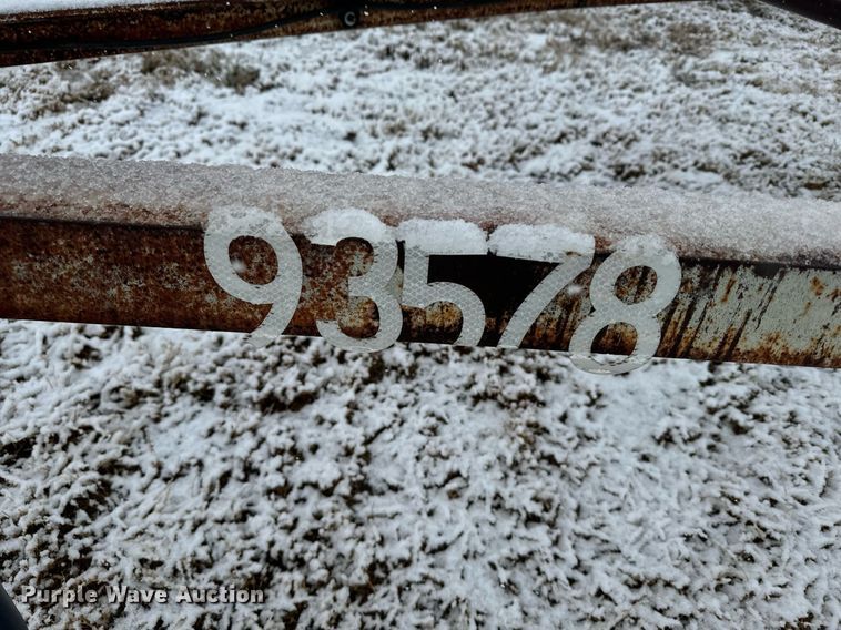 image for item DX3758 Shop built pipe trailer