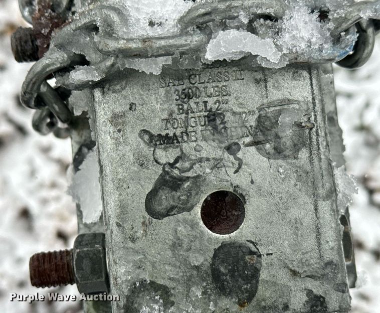 image for item DX3758 Shop built pipe trailer