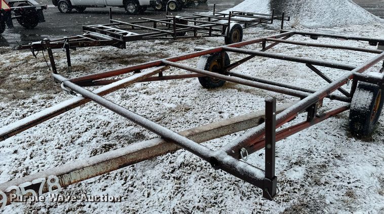 image for item DX3758 Shop built pipe trailer