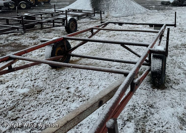 image for item DX3758 Shop built pipe trailer