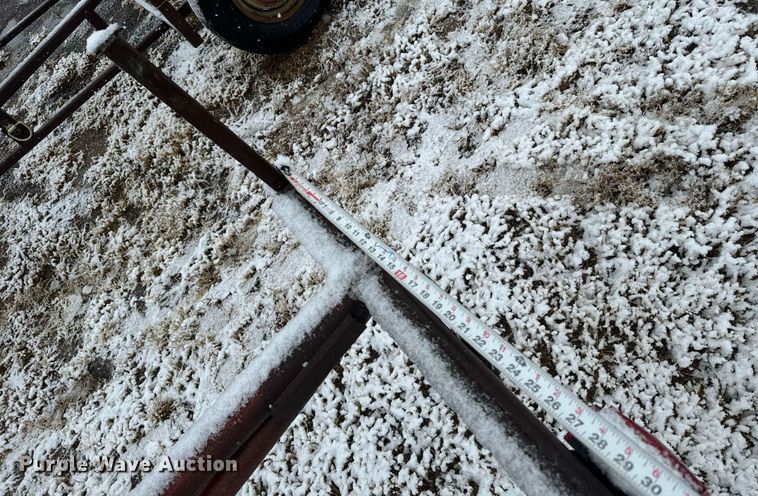 image for item DX3758 Shop built pipe trailer