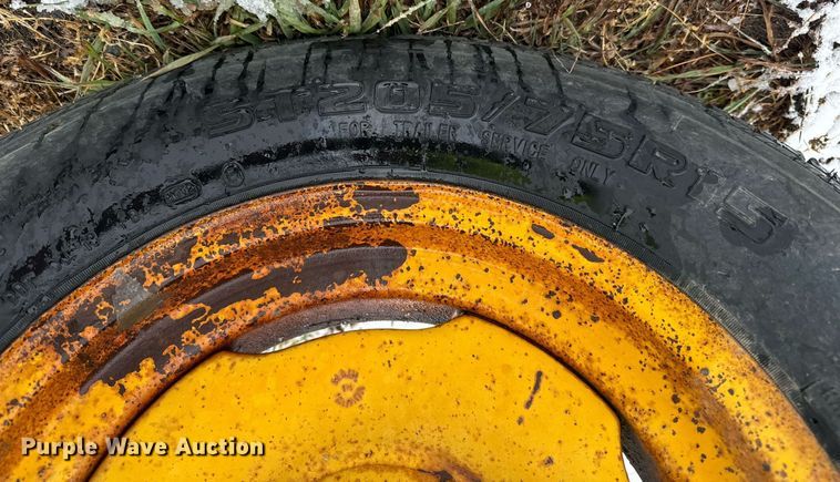 image for item DX3758 Shop built pipe trailer