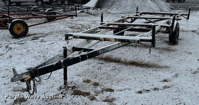 image for item DX3760 Shop built pipe trailer