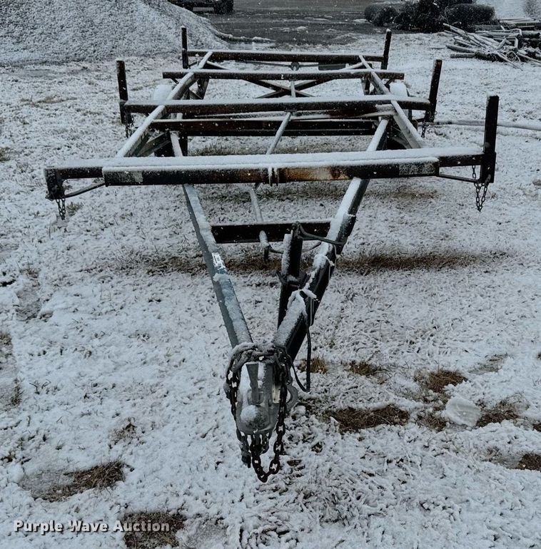 image for item DX3760 Shop built pipe trailer