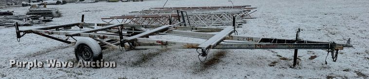 image for item DX3760 Shop built pipe trailer