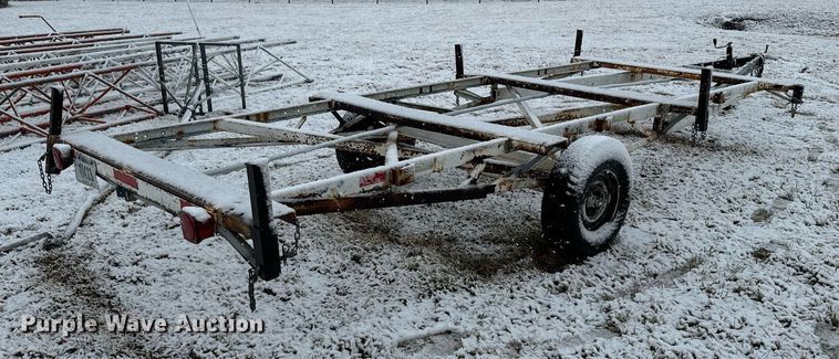 image for item DX3760 Shop built pipe trailer