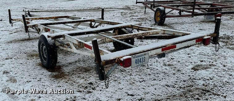 image for item DX3760 Shop built pipe trailer