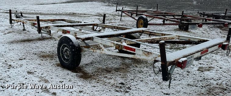 image for item DX3760 Shop built pipe trailer