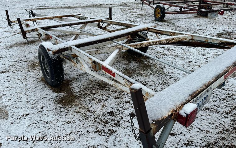 image for item DX3760 Shop built pipe trailer