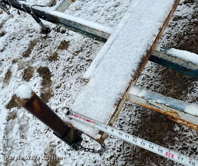 image for item DX3760 Shop built pipe trailer