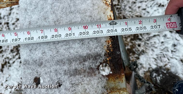 image for item DX3760 Shop built pipe trailer