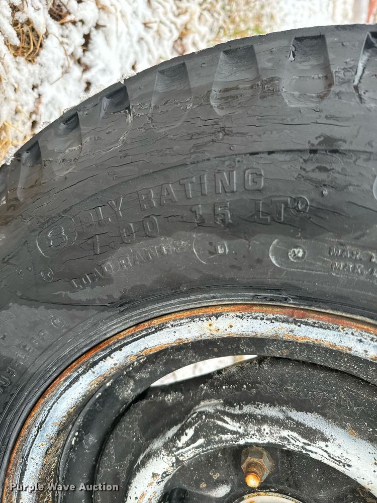 image for item DX3760 Shop built pipe trailer