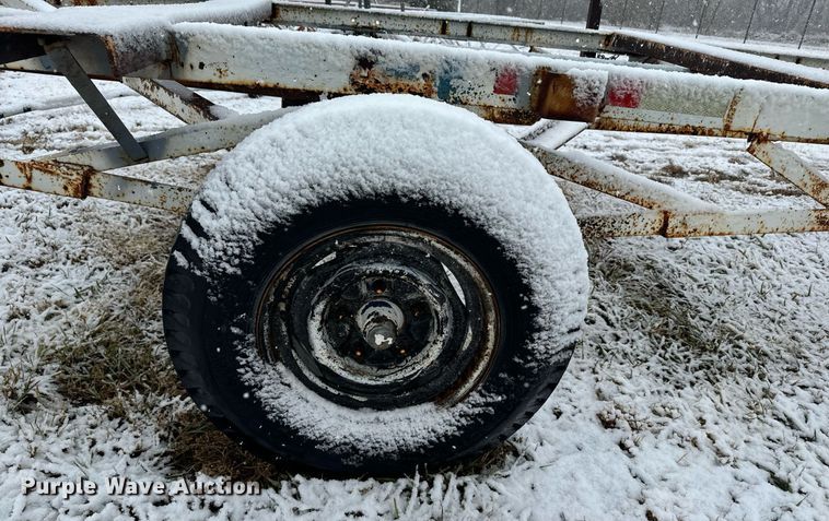 image for item DX3760 Shop built pipe trailer