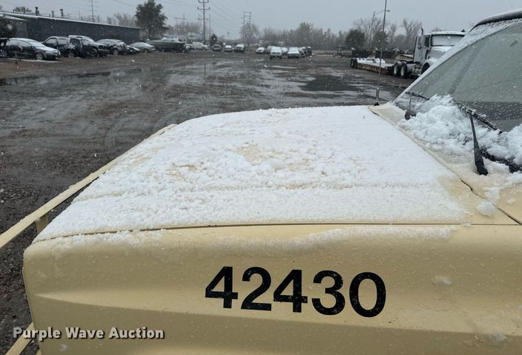 image for item DX3766 1984 Chevrolet D30 Military Postal Unit box truck