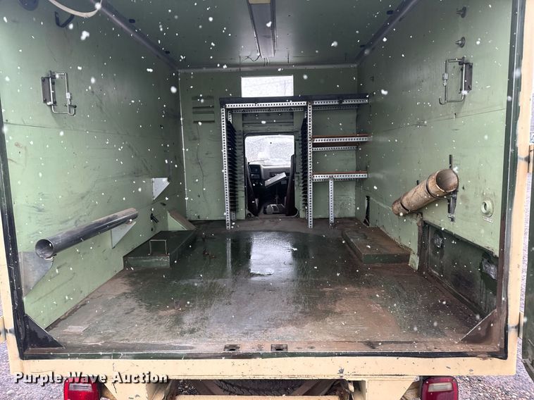 image for item DX3766 1984 Chevrolet D30 Military Postal Unit box truck