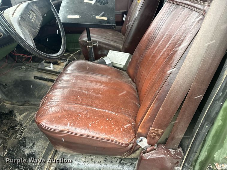 image for item DX3766 1984 Chevrolet D30 Military Postal Unit box truck