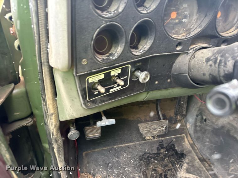 image for item DX3766 1984 Chevrolet D30 Military Postal Unit box truck