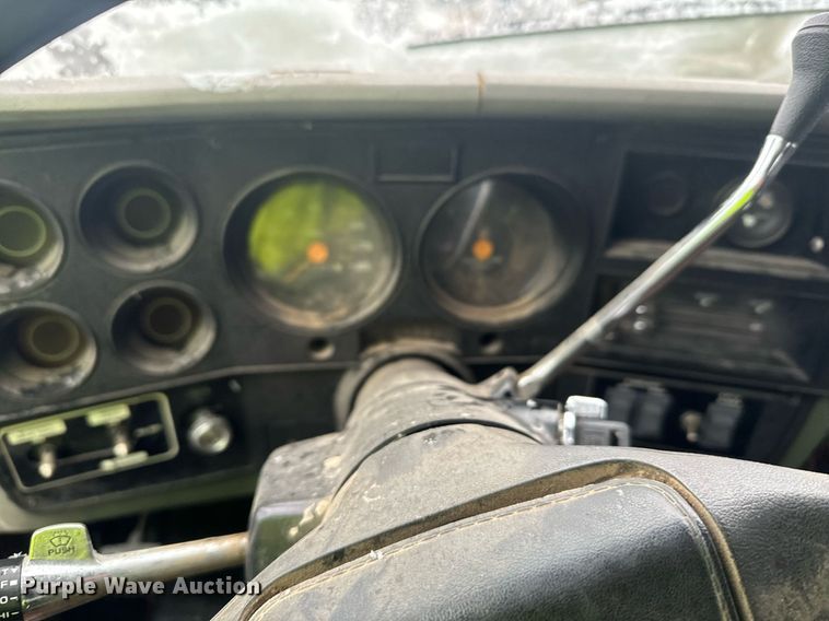 image for item DX3766 1984 Chevrolet D30 Military Postal Unit box truck