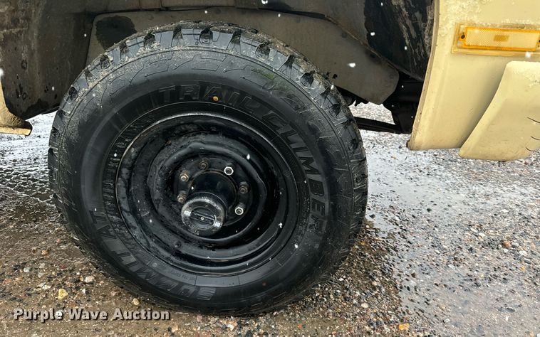 image for item DX3766 1984 Chevrolet D30 Military Postal Unit box truck