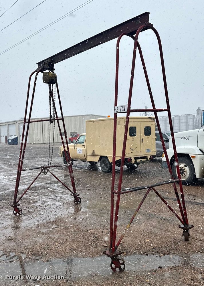 image for item DX3767 A-frame hoist