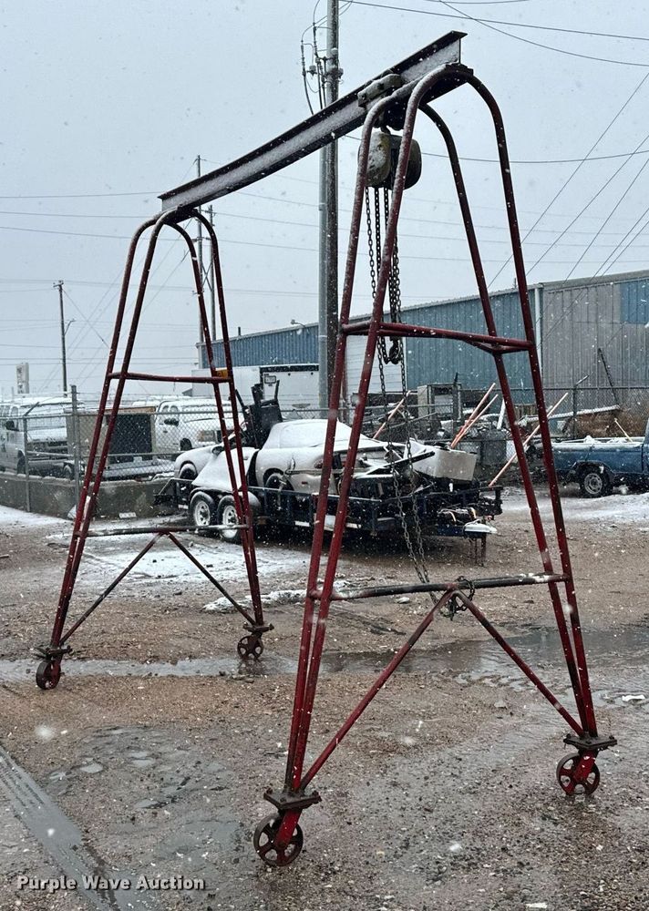 image for item DX3767 A-frame hoist