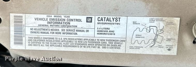 image for item DX3829 2004 Chevrolet Impala 