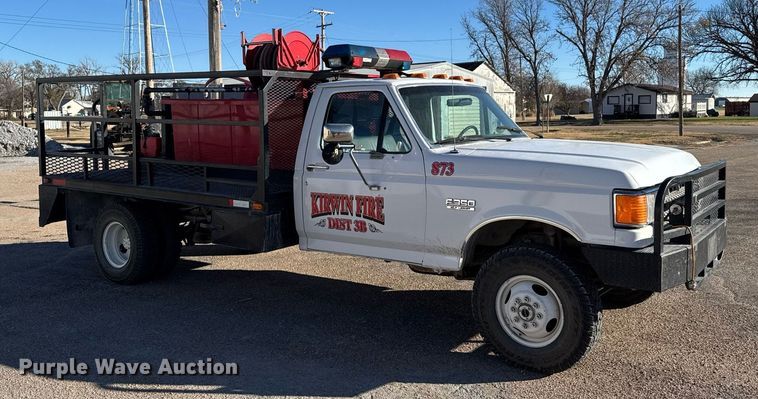 image for item DX3838 1988 Ford F350 brush fire truck