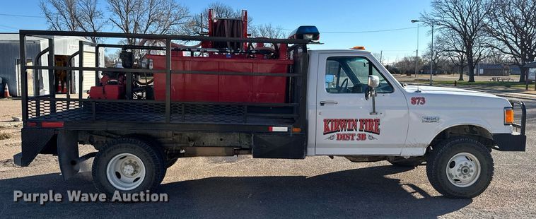 image for item DX3838 1988 Ford F350 brush fire truck