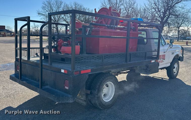 image for item DX3838 1988 Ford F350 brush fire truck