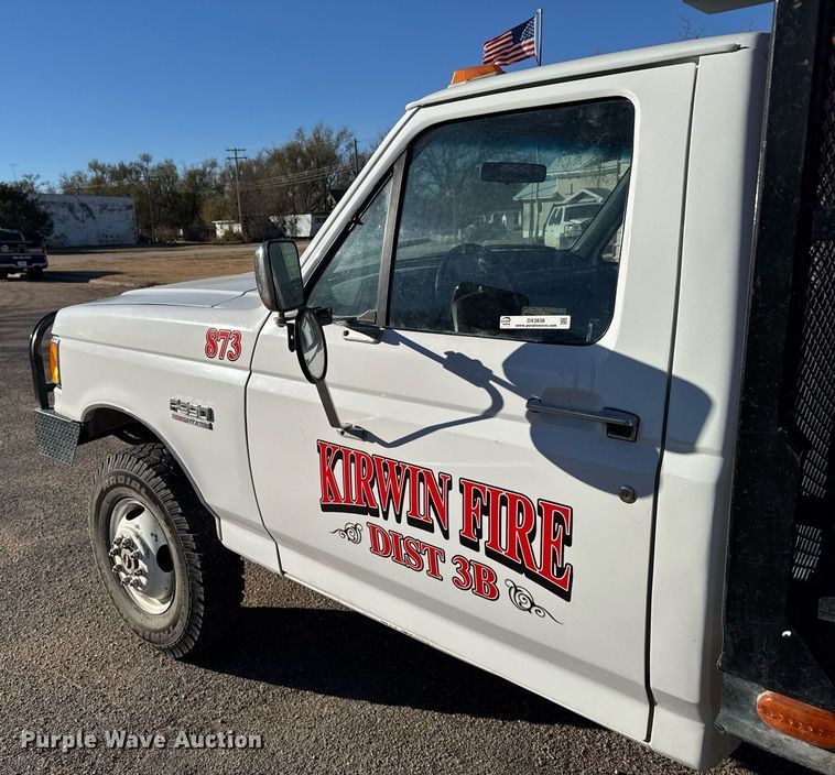 image for item DX3838 1988 Ford F350 brush fire truck