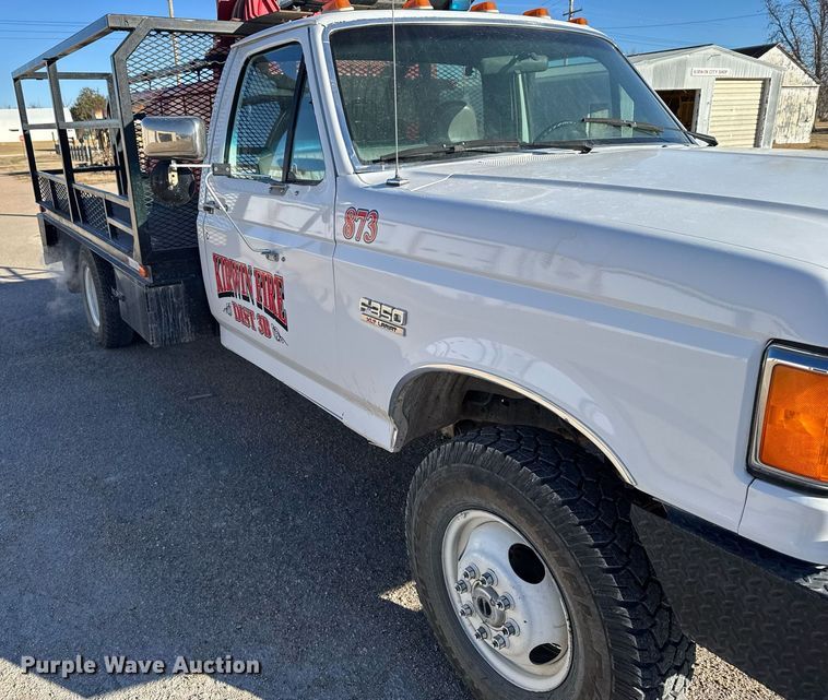 image for item DX3838 1988 Ford F350 brush fire truck