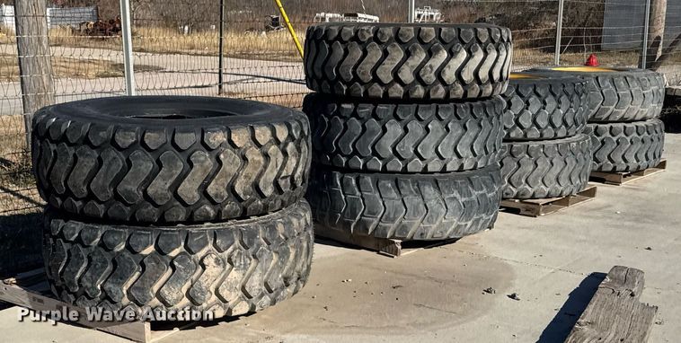 image for item DX3844 Motor grader tires
