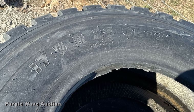 image for item DX3844 Motor grader tires
