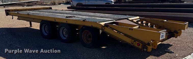 image for item DX3845 1976 Trail King equipment trailer